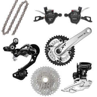 ست دنده دوچرخه - ست دنده 10 سرعته - ست دنده شیمانو 10 سرعته - ست دنده 2 در 10 شیمانو - ست شیمانو 10 سرعت ایکس تی - ست دنده شیمانو دئور ایکس تی - سیستم دنده 2 در 10 سرعته شیمانو ایکس تی - ست دنده ایکس تی ژاپن - ست دنده اماده نصب شیمانو - ست دنده 2×10 سرعته شیمانو SHIMANO DEORE XT