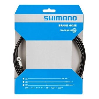 شلنگ ترمز - شلنگ ترمز شیمانو - شلنگ ترمز هیدرولیک شیمانو - شلنگ ترمزبندی رده بالا شیمانو - شیلنگ ترمز جلو شیمانو - شلنگ ترمز هیدرولیک جلو شیمانو SHIMANO SM-BH90-SB 1000MM