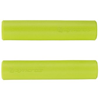 گریپ دوچرخه - گریپ سیلیکونی - گریپ سیلیکونی زرد فسفری - سر دسته فرمان دوچرخه سینکراس - گریپ سینکراس زرد فسفری رده بالا - گریپ سینکراس فسفری زرد با کیفیت ئانهیل کوهستان شهری ضد لغزش - گریپ سیلیکونی سینکراس زرد فسفری SYNCROS - Syncros Silicone Grips In Yellow