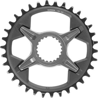 سینی طبق شیمانو - سینی طبق قامه 12 سرعته شیمانو - سینی دوازده سرعته شیمانو 34 دندانه - سینی طبق قامه یک به دوازده سرعته شیمانو ژاپن - سینی طبق 12 سرعته شیمانو SHIMANO SLX SM-CRM75 34T