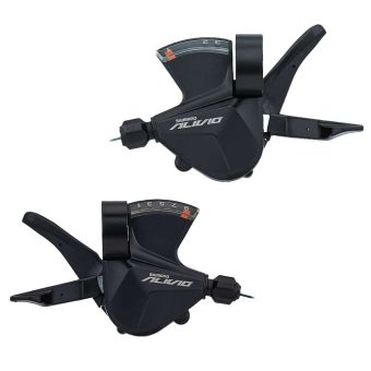 دسته دنده شیمانو - دسته دنده 9 سرعته - دسته دنده شیمانو 3 در 9 - دسته دنده شیمانو 9 سرعته شیمانو الیویو - دسته دنده 3×9 سرعته شیمانو SHIMANO ALIVIO SL-M3100 - شیفتر 9 سرعته شیمانو - شیفتر 3 در 9 سرعت شیمانو الیویو ام 3100