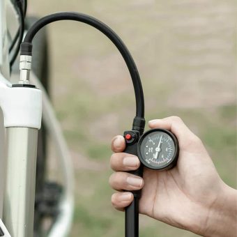 تلمبه باد دوشاخ و کمک دوچرخه راکبراس ROCKBROS 300psi