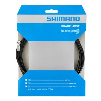 شلنگ ترمز شیمانو - شلنگ ترمز عقب شیمانو - شلنگ ترمز عقب هیدرولیک شیمانو - شلنگ اورجینال شیمانو - شلنگ ترمز عقب شیمانو SHIMANO SM-BH90-SB 1700MM