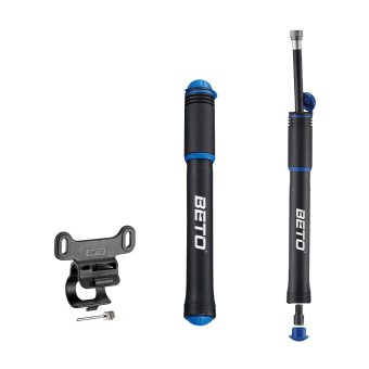 تلمبه بتو دوچرخه - تلمبه دستی همراه دوچرخه بتو - تلبمه دستی دوچرخه - تلمبه شلنگ دار دوچرخه - تلمبه دستی همراه شلنگ دار بتو BETO CPS-006P