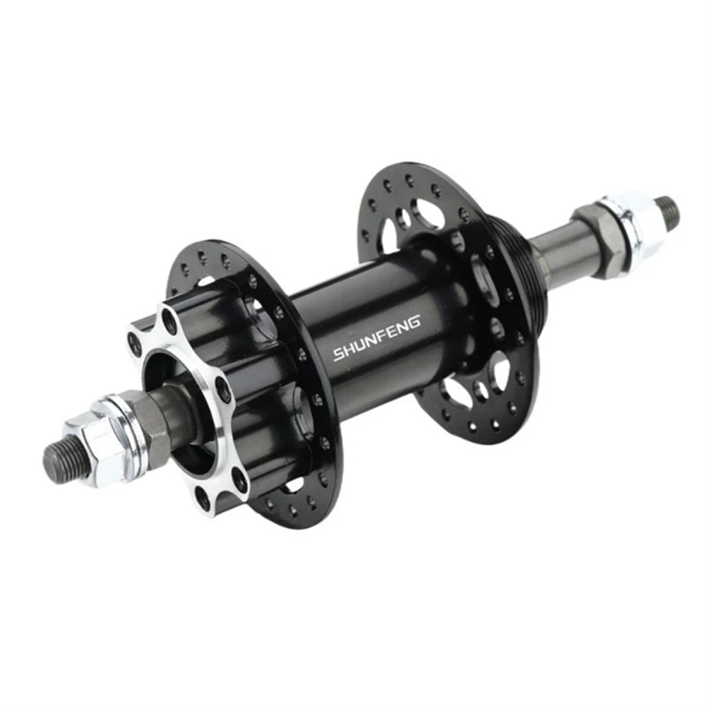 توپی دوچرخه - توپی جلو وعقب - توپی جلو و عقب دوچرخه - توپی ضامندار دوچرخه - توپی دیسک 6پیچ دوچرخه - توپی جلو و عقب دوچرخه شانفنگ - توپی بلبرینگی جلو و عقب دوچرخه شانفنگ ضامندار SHUNFENG 32H