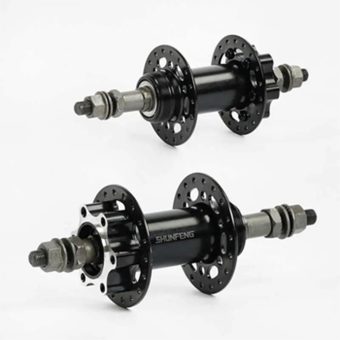 توپی دوچرخه - توپی جلو وعقب - توپی جلو و عقب دوچرخه - توپی ضامندار دوچرخه - توپی دیسک 6پیچ دوچرخه - توپی جلو و عقب دوچرخه شانفنگ - توپی بلبرینگی جلو و عقب دوچرخه شانفنگ ضامندار SHUNFENG 32H