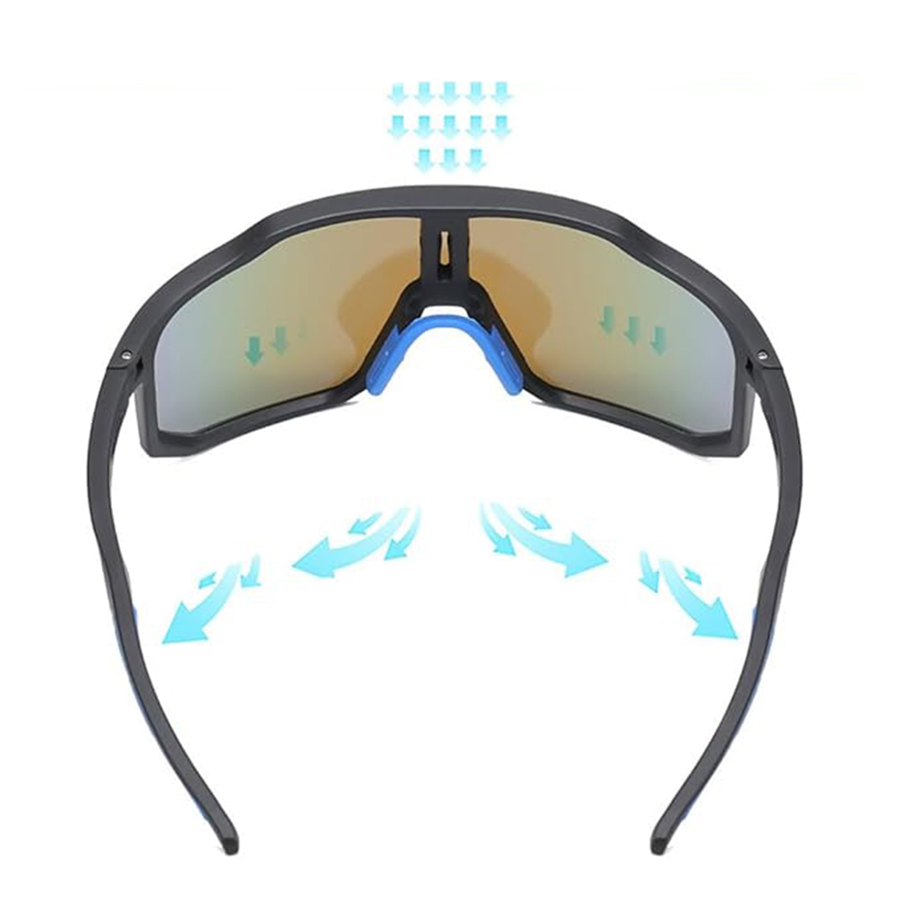 عینک - عینک دوچرخه - عینک دوچرخه سواری - عینک تک لنز - عینک تک لنز دوچرخه سواری - عینک اقتصادی دوچرخه - عینک با کیفیت دوچرخه - عینکلنز رنگی دوچرخه - عینک افتابی دوچرخه سواری - عینک آفتابی دوچرخه سواری تک لنز TR002