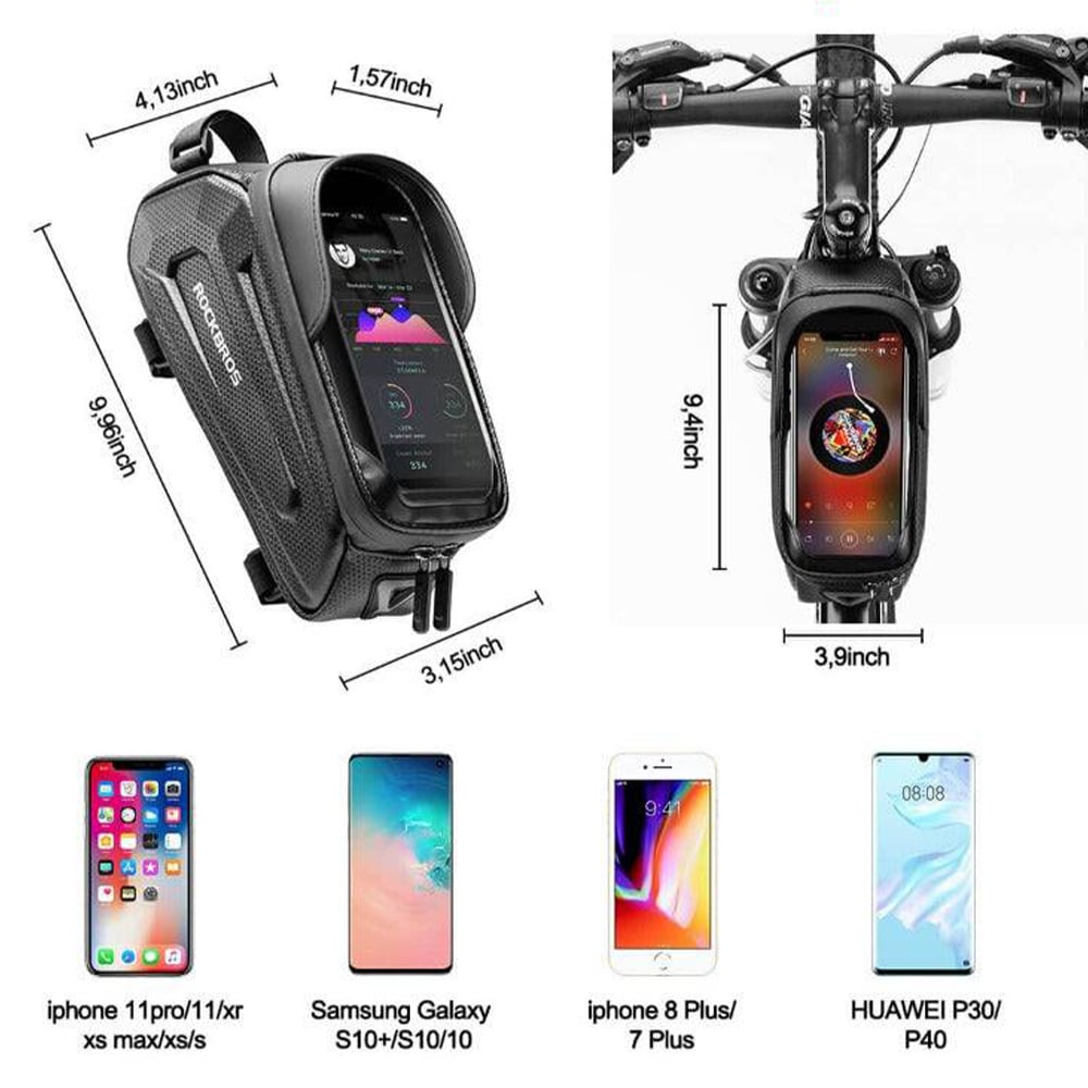 کیف دوچرخه - کیف دوچرخه راکبراس - کیف دوچرخه 1.5 لیتری دوچرخه - کیف راک براس - کیف دوچرخه راک براس 1.5 لیتری - کیف هارد بگ دوچرخه - کیف پشت کرپی دوچرخه - کیف دوچرخه پشت کرپی - کیف دوچرخه راکبراس 1.5 لیتری - کیف روی تنه (پشت کرپی) دوچرخه راکبراس ROCKBROS B68 1.5L