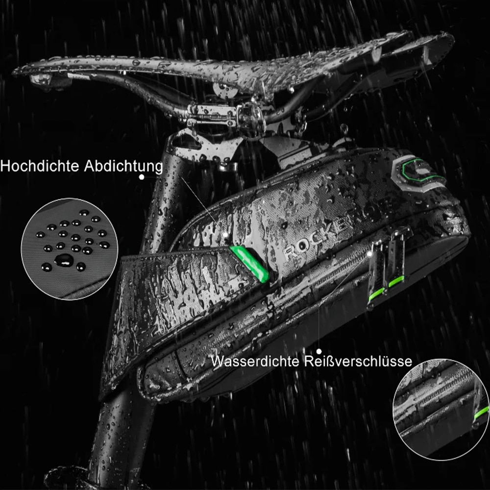 کیف زیر زین دوچرخه - کیف زیر زین دوچرخه راکبراس - کیف دوچرخه راکبراس - کیف زیر زین یک لیتری - کیف دوچرخه زیر زین - کیف زیر زین ضد اب دوچرخه راک براس - کیف زیر زین دوچرخه راکبراس ROCKBROS C27 1L