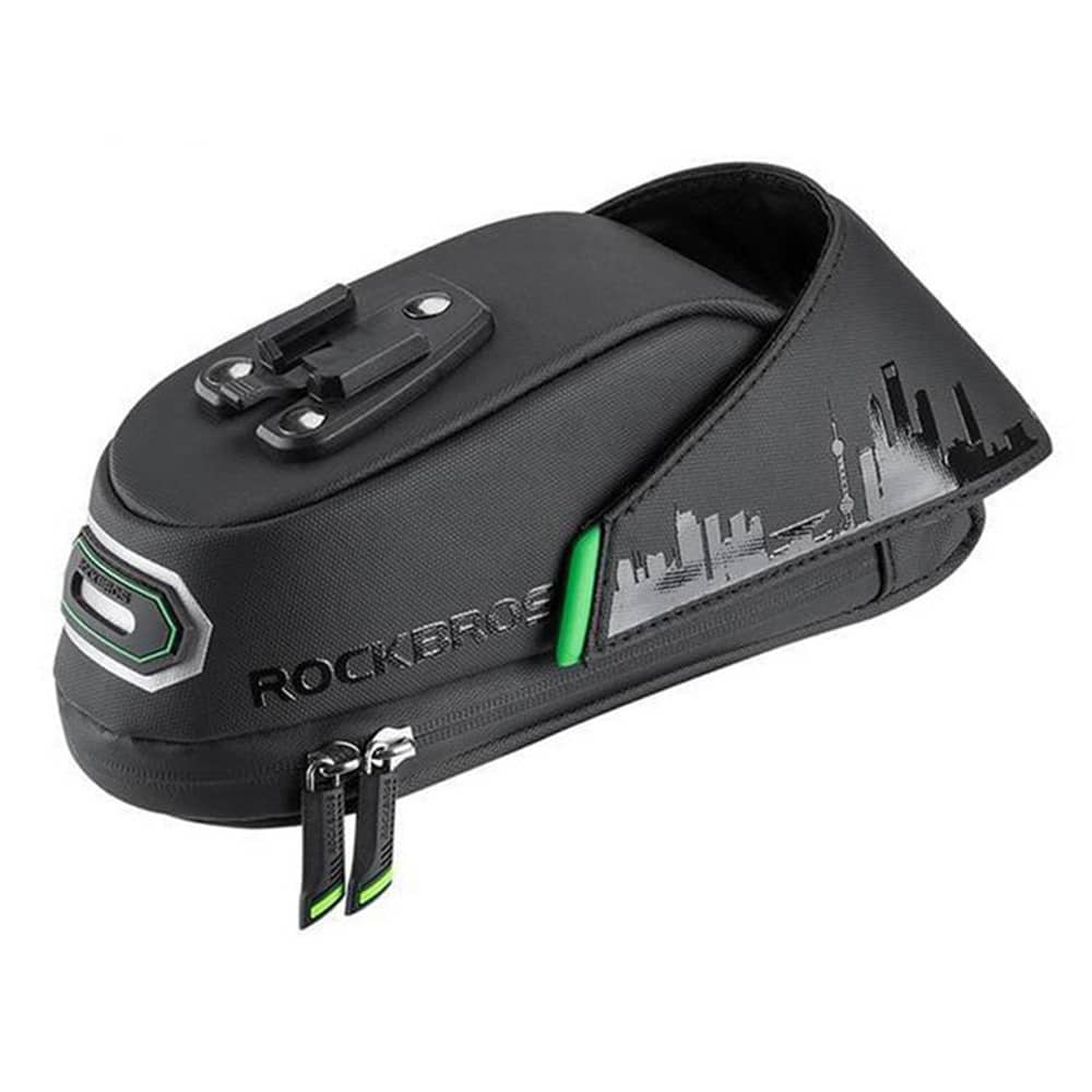 کیف زیر زین دوچرخه - کیف زیر زین دوچرخه راکبراس - کیف دوچرخه راکبراس - کیف زیر زین یک لیتری - کیف دوچرخه زیر زین - کیف زیر زین ضد اب دوچرخه راک براس - کیف زیر زین دوچرخه راکبراس ROCKBROS C27 1L