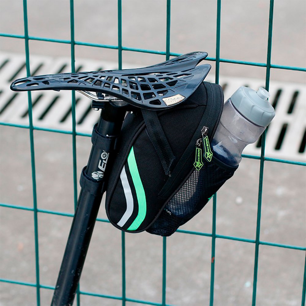 کیف زیر زین - کیف دوچرخه - کیف زیر زین دوچرخه - کیف زیر زین دوچرخه راکبراس - کیف زیر زین دوچرخه راکبراس 1 لیتری - کیف زیر زین راکبراس - کیف زیر زین دوچرخه راکبراس ROCKBROS C7-BK 1L