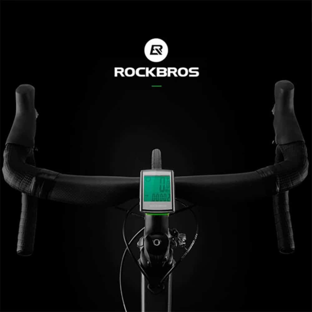 کیلومتر شمار - کیلومتر شمار دوچرخه - سرعت سنج دوچرخه - سرعت سنج دوچرخه راک براس - کیلومتر شمار راکبراس - کیلومتر شمار بیسیم دوچرخه راک براس - کیلومتر شمار بیسیم دوچرخه 18 کاره راکبراس ROCKBROS BC18-L21