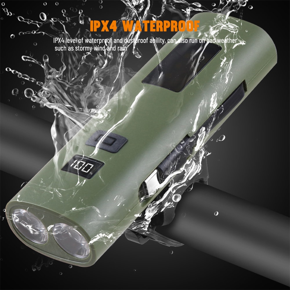چراغ شارژی - چراغ دوچرخه - چراغ شارژی دوچرخه - چراغ 500 لومنی - چراغ دوچرخه 500 لومنی - چراغ دوچرخه 500 لومنی شارژی - چراغ دوچرخه ضد اب - چراغ جلو دوچرخه شارژی 500 لومن LED Z-818
