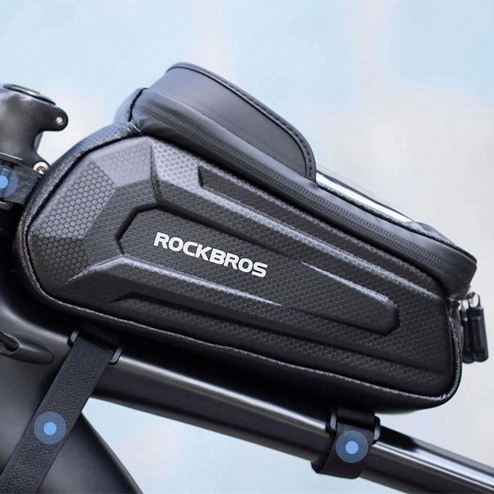 کیف دوچرخه - کیف دوچرخه راکبراس - کیف دوچرخه 1.5 لیتری دوچرخه - کیف راک براس - کیف دوچرخه راک براس 1.5 لیتری - کیف هارد بگ دوچرخه - کیف پشت کرپی دوچرخه - کیف دوچرخه پشت کرپی - کیف دوچرخه راکبراس 1.5 لیتری - کیف روی تنه (پشت کرپی) دوچرخه راکبراس ROCKBROS B68 1.5L