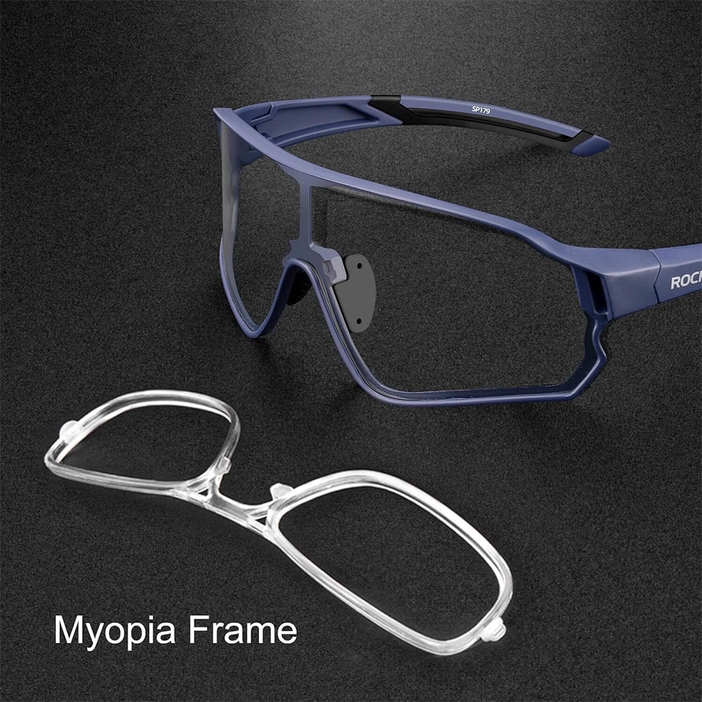 عینک فتوکرومیک - عینک دوچرخه - عینک دوچرخه سواری - عینک راک براس - عینک فتوکرومیک ورزشی راکبراس - عینک راکبراس دوچرخه سواری - عینک دوچرخه سواری فتوکرومیک راکبراس ROCKBROS Photochromic