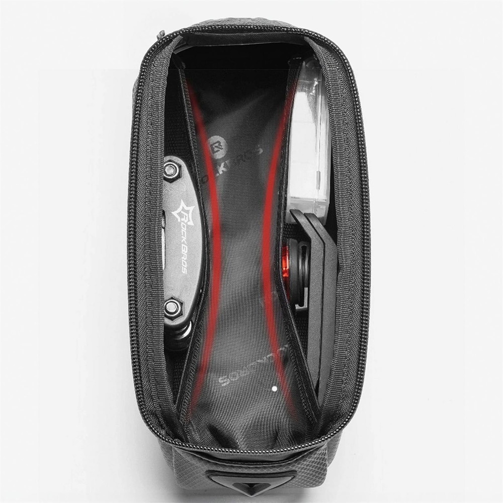 کیف دوچرخه - کیف دوچرخه راکبراس - کیف دوچرخه 1.5 لیتری دوچرخه - کیف راک براس - کیف دوچرخه راک براس 1.5 لیتری - کیف هارد بگ دوچرخه - کیف پشت کرپی دوچرخه - کیف دوچرخه پشت کرپی - کیف دوچرخه راکبراس 1.5 لیتری - کیف روی تنه (پشت کرپی) دوچرخه راکبراس ROCKBROS B68 1.5L