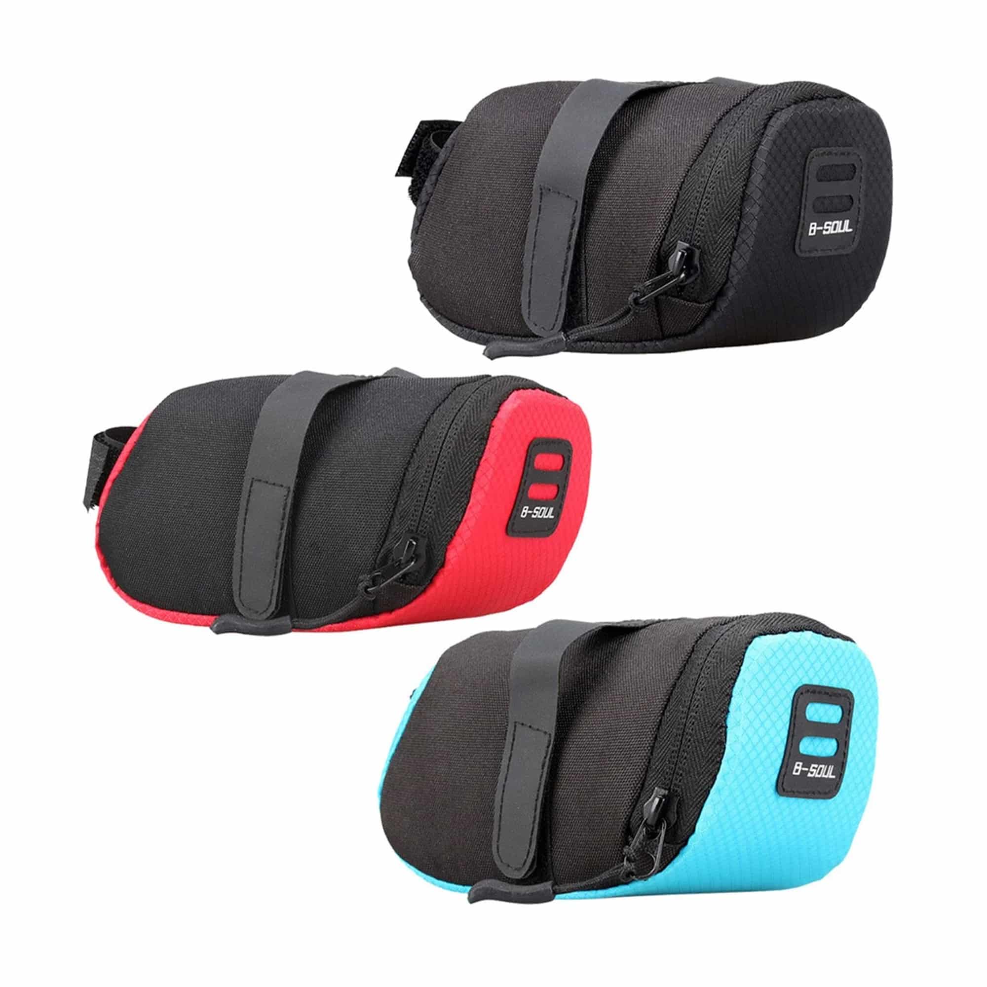 کیف زیر زین - کیف دوچرخه زیر زین - کیف دوچرخه زیر زین بی سول - کیف دوچرخه زیر زین 0.6 لیتری - کیف دوچزخه زیر زین ضد اب - کیف زیر زین دوچرخه بی سول B-SOUL