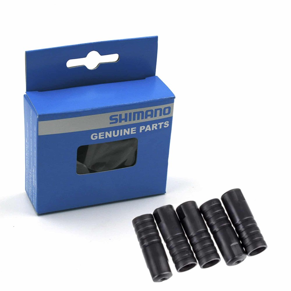 پولکی روکش دنده - پولکی روکش دنده شیمانو - کپسول روکش دنده - کپسول روکش دنده اببندی دار - SP40 sealed Shift Outer cap (100pcs) - پولکی سر سیم روکش پلاستیکی آب بندی دار شیمانو