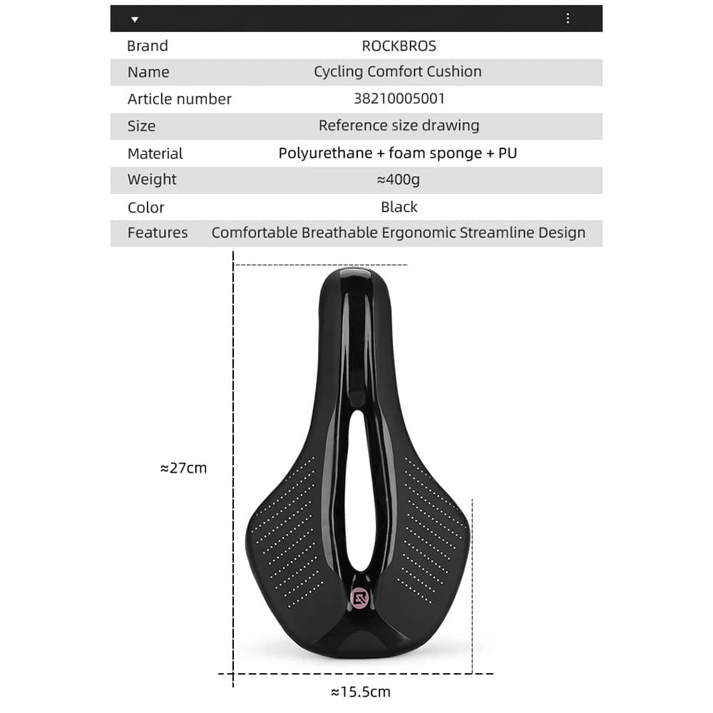 زین دوچرخه - زین دوچرخه راکبراس - زین ارگونومیک دوچرخه - زین ارگونومیک راک براس - زین دوچرخه ارگونومیک - زین ارگونومیک راک براس - زین دوچرخه شهری و کوهستان راکبراس - زین ارگونومیک دوچرخه راکبراس ROCKBROS