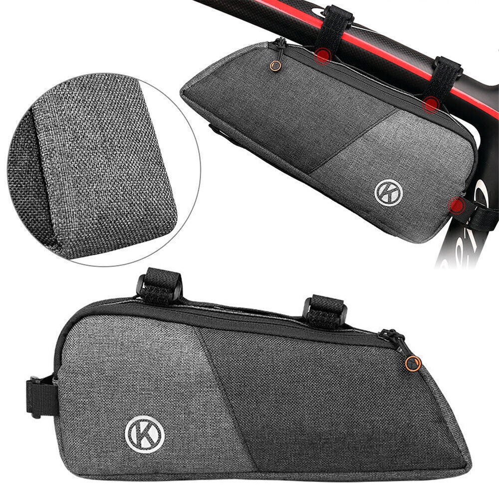 کیف دوچرخه - کیف روی تنه دوچرخه - کیف زیر تنه دوچرخه - کیف دوچرخه مثلثی - کیف دوچرخه با کیفیت ضد اب - کیف دوچرخه 1.5 لیتری - کیف روی تنه و (زیر تنه) دوچرخه