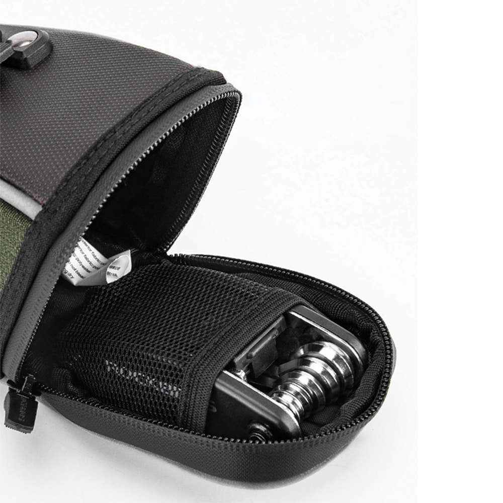 کیف زیر زین - کیف زیر زین راک براس - کیف راک براس - کیف زیر زین برزنتی - کیف زیر زین جمع و جور راکبراس - کیف زیر زین راکبراس - کیف زیر زین راک براس زیتونی - کیف نیم لیتری زیر زین راکبراس - کیف زیر زین دوچرخه راکبراس ROCKBROS C52 0.5L