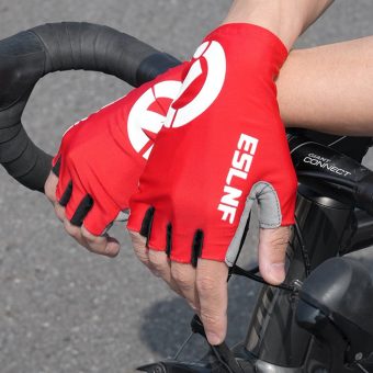 دستکش دوچرخه - دستکش نیم انگشت - دستکش دوچرخه سواری - دستکش نیم انگشت دوچرخه با کیفیت - دستکش دوچرخه نیم انگشت ژل - دستکش ژل نیم انگشت دوچرخه سواری ESLNF