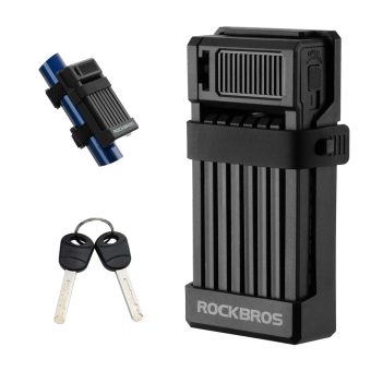 قفل دوچرخه - قفل ضد سرقت - قفل ضد برش - قفل راکبراس - قفل دوچرخه راکبراس - قفل دوچرخه ضد سرقت راک براس - قفل فولادی دوچرخه راکبراس - قفل دوچرخه ضد سرقت و ضد برش راکبراس - قفل ضد سرقت دوچرخه راکبراس ROCKBROS WD321