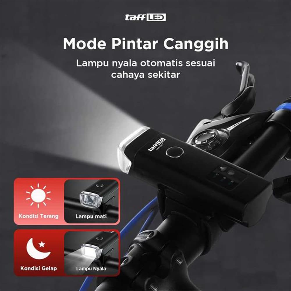 چراغ جلو - چراغ جلو شارژی - چراغ جلو 350 لومنی - چراغ جلو شارژی 350 لومنی دوچرخه - چراغ با کیفیت جلو شارژی - چراغ جلو شارژی 350 لومن دوچرخه BIKE LIGHT HJ-047