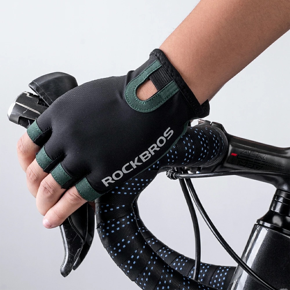 دستکش دوچرخه - دستکش دوچرخه سواری - دستکش ورزشی - دستکش بشگاه - دستکش باشگاهی - دستکش دوچرخه سواری راکبراس - دستکش دوچرخه سواری راک براس - دستکش دوچرخه سواری راکبراس سایزبندی - دستکش نیم انگست دوچرخه راکبراس - دستکش نیم انگشت دوچرخه سواری راکبراس ROCKBROS