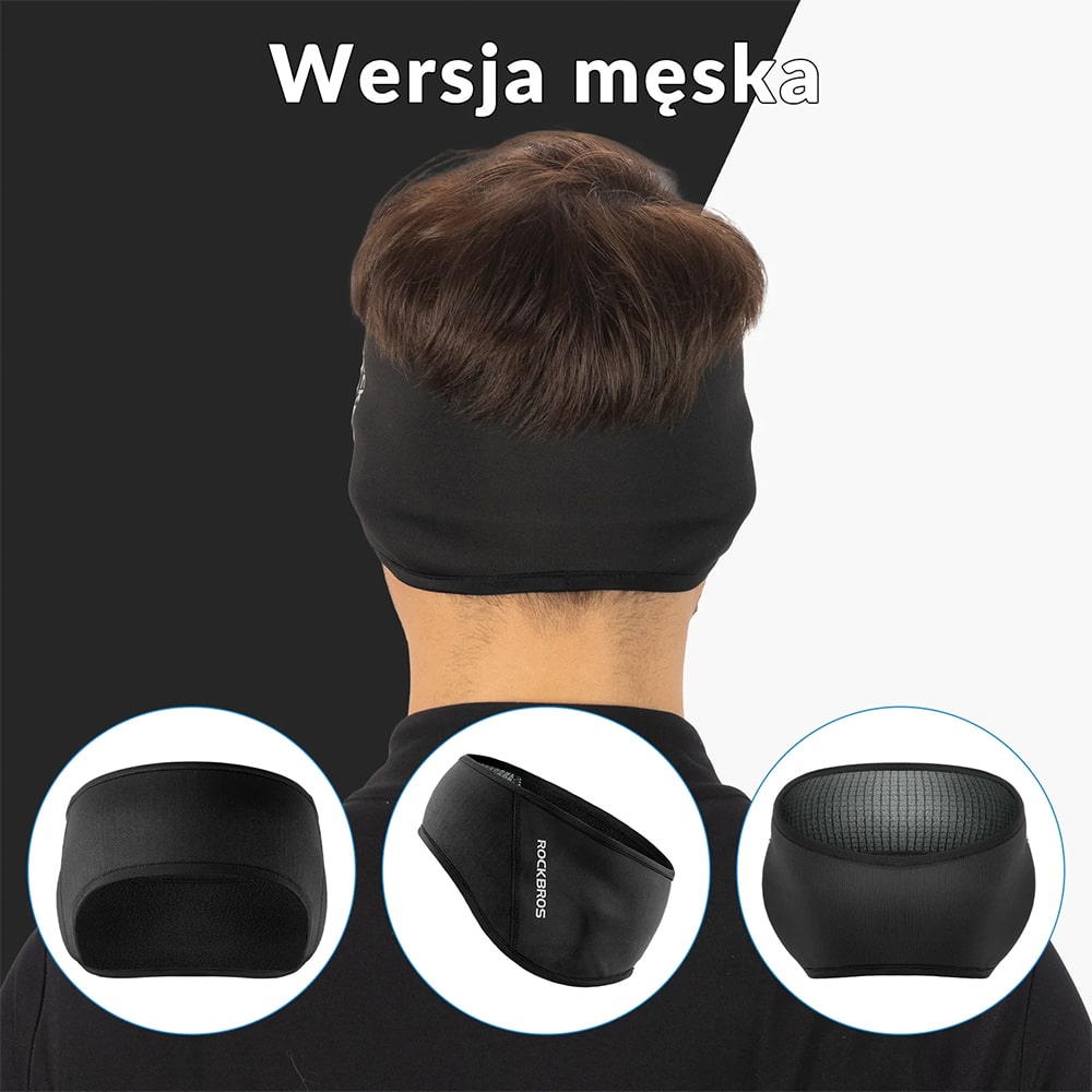 هدبند راکبراس - هدبند دوچرخه - هدبند اورجینال راکبراس - هدبند زمستانه - هدبند زمستانه راک براس - هدبند پارچه ای ورزشی - هدبند دوچرخه سواری - هدبند زمستانی دوچرخه سواری و ورزشی راکبراس ROCKBROS