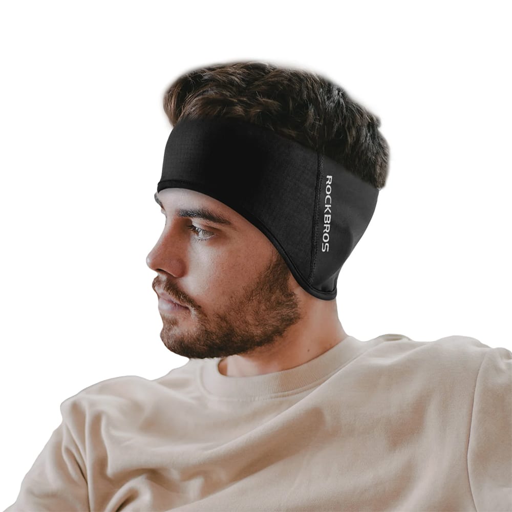 هدبند راکبراس - هدبند دوچرخه - هدبند اورجینال راکبراس - هدبند زمستانه - هدبند زمستانه راک براس - هدبند پارچه ای ورزشی - هدبند دوچرخه سواری - هدبند زمستانی دوچرخه سواری و ورزشی راکبراس ROCKBROS