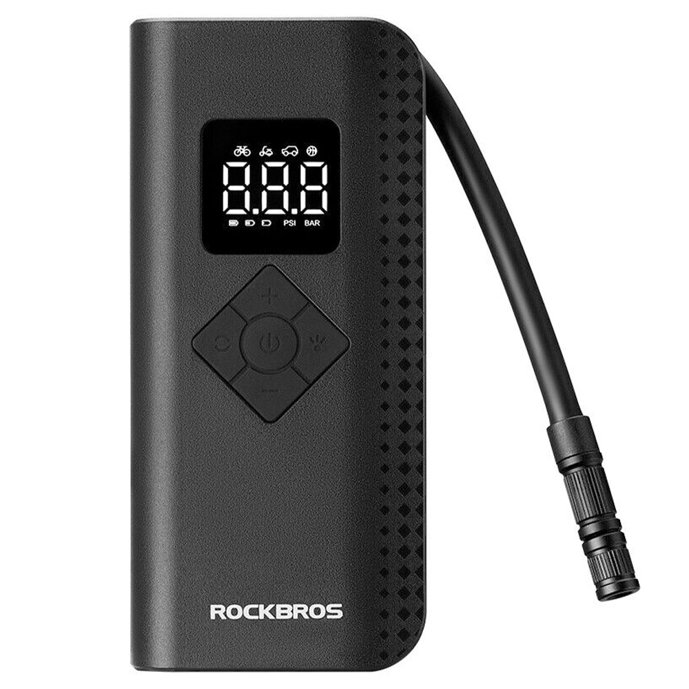 تلمبه باد راکبراس - تلمبه باد دیجیتالی - تلمبه باد دیجیتالی راک براس - تلمبه باد راکبراس دیجیتالی - تلمبه باد دوچرخه شارژی - تلمبه باد دوچرخه و موتور دوچرخه - تلمبه باد قدرتمند راکبراس - تلمبه باد همراه شارژی دوچرخه و موتور راکبراس - تلمبه باد شارژی دوچرخه/موتور/خودرو راکبراس ROCKBROS