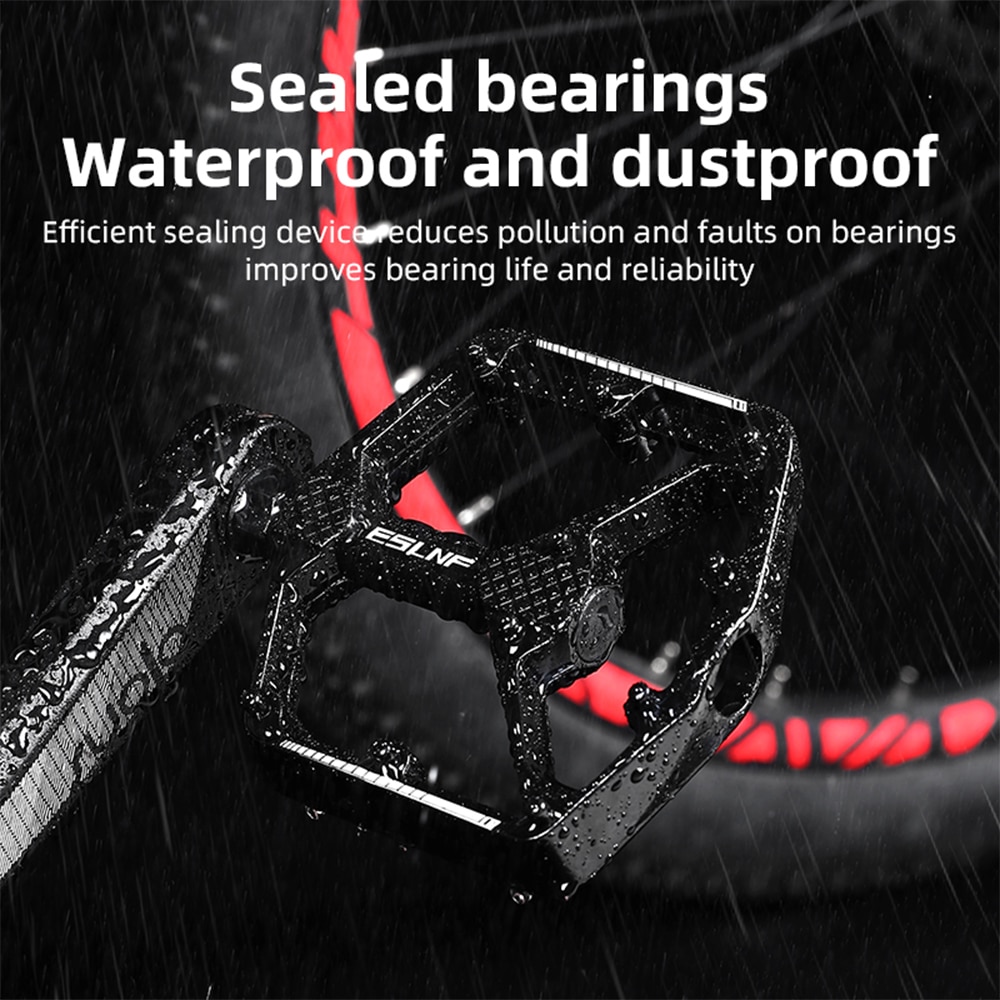 پدال المینیومی دوچرخه - رکاب دوچرخه المینومی - رکاب دوچرخه بلبرینگی - پدال دوچرخه بلبرینگی - پدال دوچرخه میخدار بلبرینگی - پدال دوچرخه بلبرینگی میخدار اس ال ان اف - پدال دوچرخه المینیومی - رکاب دوچرخهبلبرینگی مشکی دوچرخه پهن - پدال آلمینیوم بلبرینگی دوچرخه میخ دار ESLNF