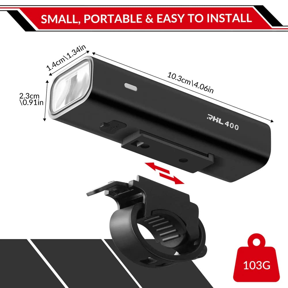 چراغ جلو - چراغ راک براس - چراغ جلو راکبراس - چراغ جلو دوچرخه - چراغ جلو راکبراس - چراغ جلو شارژی راکبراس - چراغ جلو شارژی راکبراس - چراغ جلو 400 لومنی - چراغ جلو دوچرخه 400 لومنی - چراغ جلو شارژی دوچرخه راکبراس 400 لومن ROCKBROS RHL400