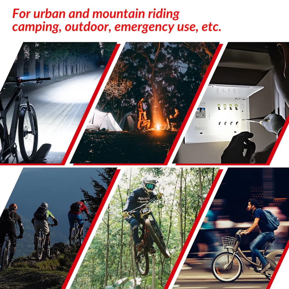 چراغ جلو - چراغ راک براس - چراغ جلو راکبراس - چراغ جلو دوچرخه - چراغ جلو راکبراس - چراغ جلو شارژی راکبراس - چراغ جلو شارژی راکبراس - چراغ جلو 400 لومنی - چراغ جلو دوچرخه 400 لومنی - چراغ جلو شارژی دوچرخه راکبراس 400 لومن ROCKBROS RHL400