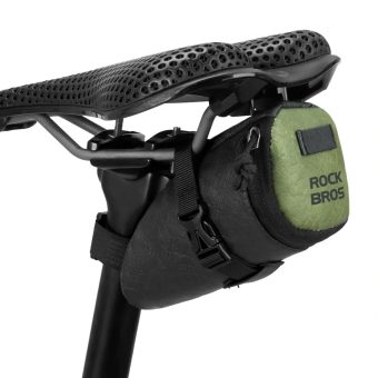 کیف دوچرخه - کیف زیر زین - کیف زیر زین راکبراس - کیف دوچرخه زیر زین راک براس - کیف دوچرخه راکبراس 0.2 لیتری - کیف زیر زین دوچرخه جمع و جور - کیف زیر زین دوچرخه راکبراس ROCKBROS DB006 0.2L