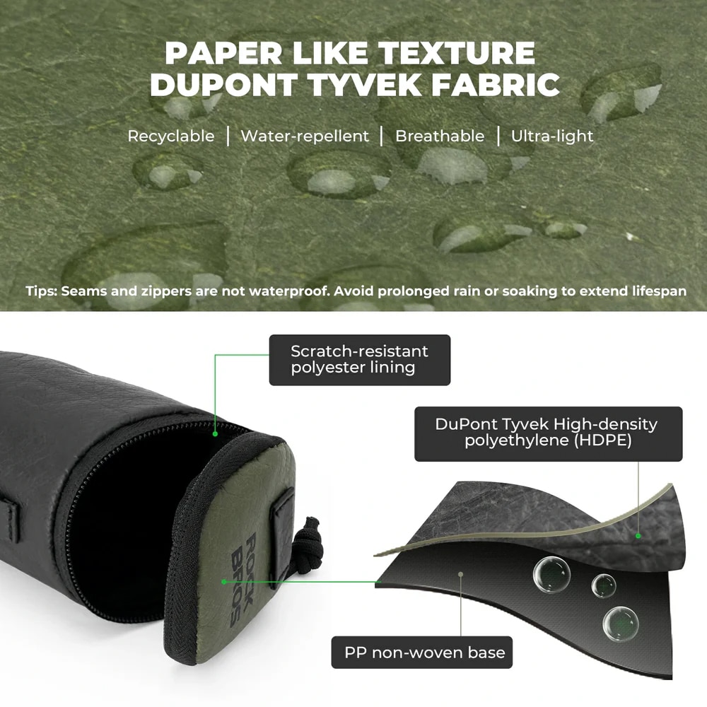 کیف دوچرخه - کیف زیر زین - کیف زیر زین راکبراس - کیف دوچرخه زیر زین راک براس - کیف دوچرخه راکبراس 0.2 لیتری - کیف زیر زین دوچرخه جمع و جور - کیف زیر زین دوچرخه راکبراس ROCKBROS DB006 0.2L