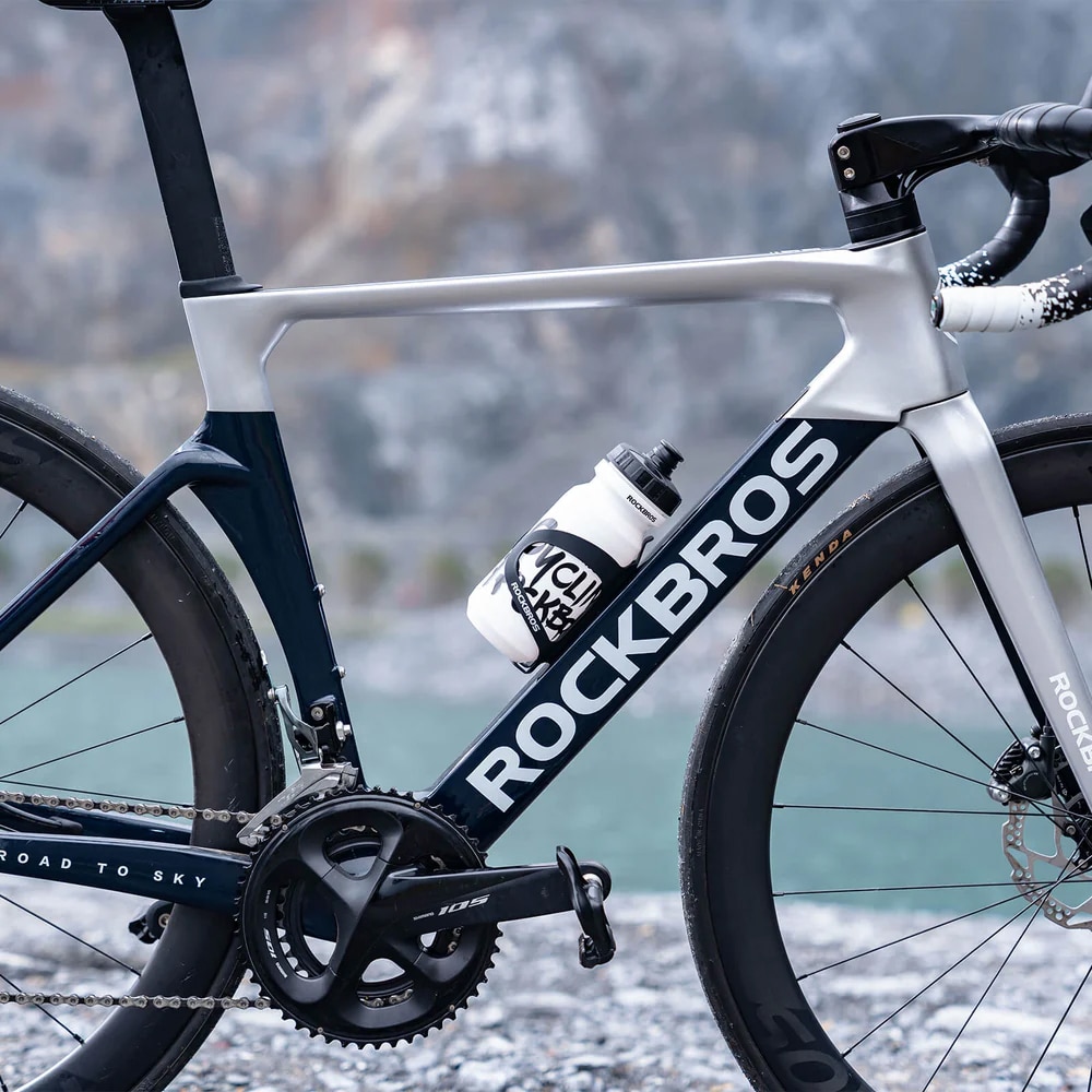 قمقمه دوچرخه - قمقمه راکبراس - قمقمه 600 میلی لیتر راکبراس - قمقمه دوچرخه راکبراس 600 سی سی - قمقمه دوچرخه با کیفیت راک براس - قمقمه راکبراس 600 سی سی - قمقمه ورزشی دوچرخه سواری راکبراس ROCKBROS 600cc