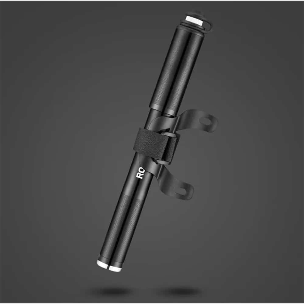 تلمه دوچرخه - تلمبه همراه راک براس - تلمبه راکبراس - تلمبه همراه دستی راکبراس - تلمبه دوچرخه راک براس - تلمبه باد دوچرخه همراه راکبراس - تلمبه همراه دستی راکبراس ROCKBROS HQ-52BK 160psi